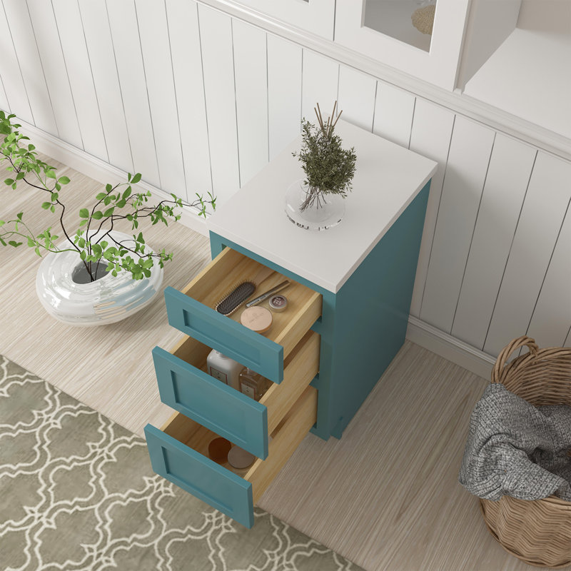 Base de meuble-lavabo de 15 po seulement, Vert
