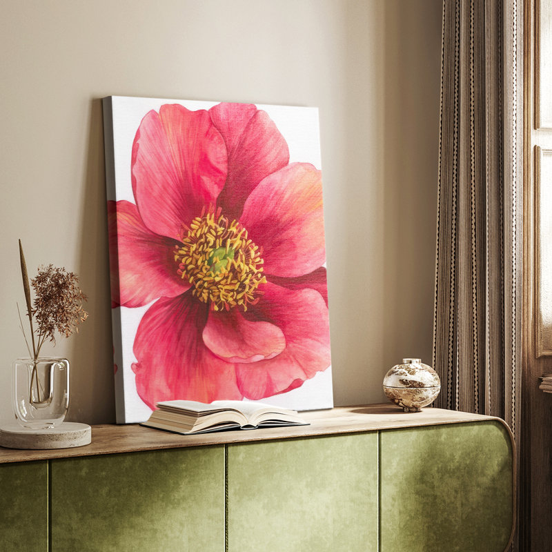 Arbre pivoine I - galerie sur mesure, H 48 po x l 32 po