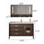 Ensemble de meuble-lavabo autoportant 47,64 po avec miroir-1110546246