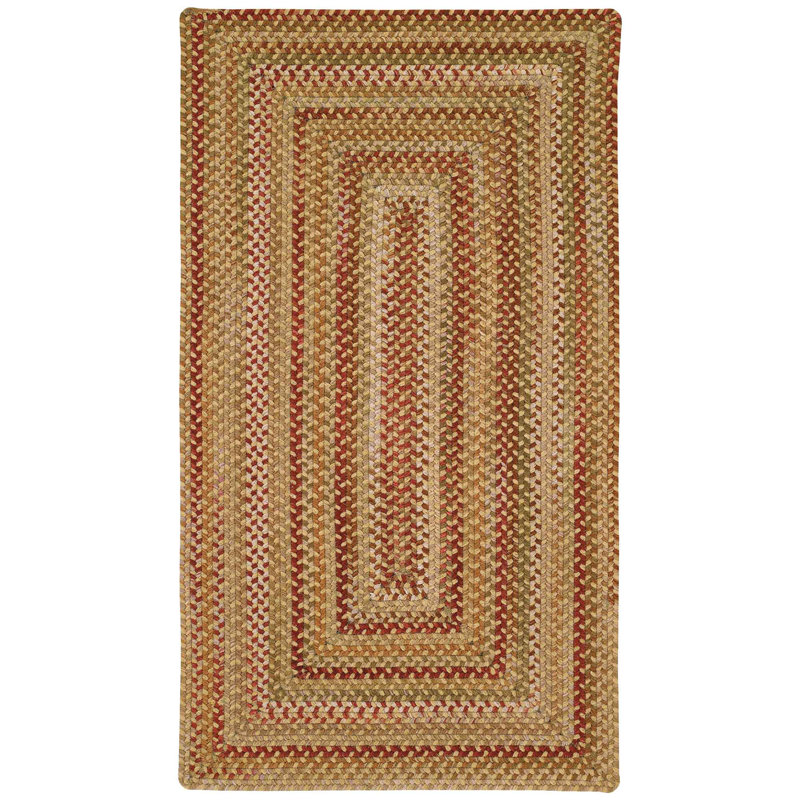 Elif Indoor Rug, Concentric Rectangle 4' x 6'