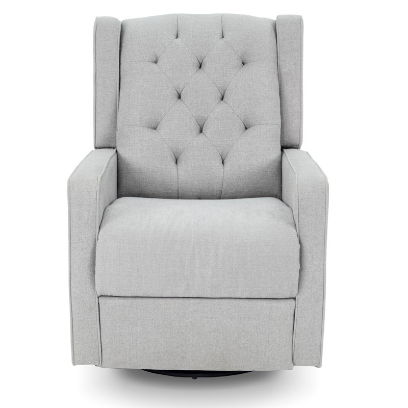 Fauteuil inclinable rotatif, Gris clair