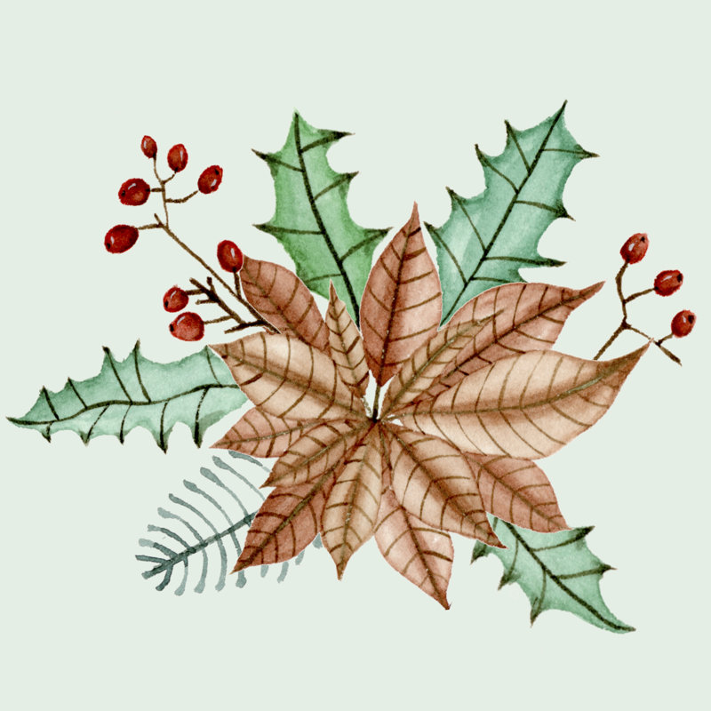 Christmas Wish I by Melissa Wang - Wrapped Canvas Painting, 76cm H x 76cm W