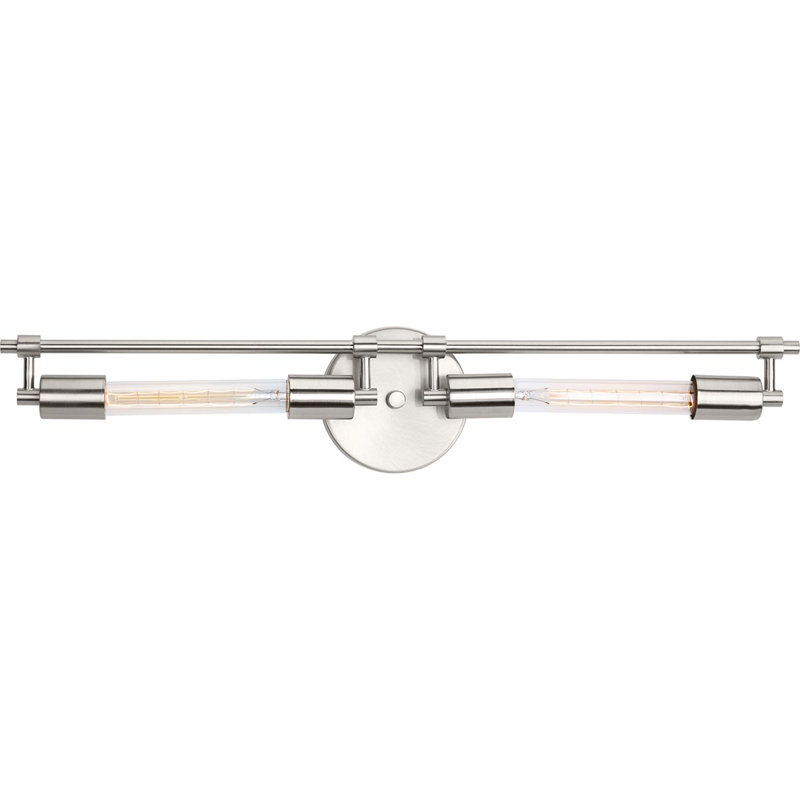 Hiltner 2 - Light Dimmable Vanity Light, Brushed Nickel