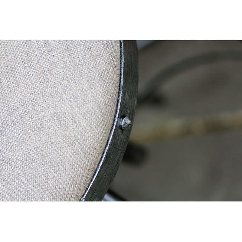 Adjustable Patio Bar Stool with Sunbrella Fabric Cushion