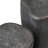 Ivan End Table Set-Textured Black Concrete