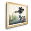 Red Breasted Merganser - reproduction d'art sur toile encadrée-1317518989-1317518990