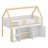 Space-Saving Low Rise Bed Featuring Access Stairs, Built-In Cupboards, Display Shelves and Customizable Light System
