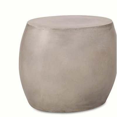 Outdoor Lightweight Concrete Side Table