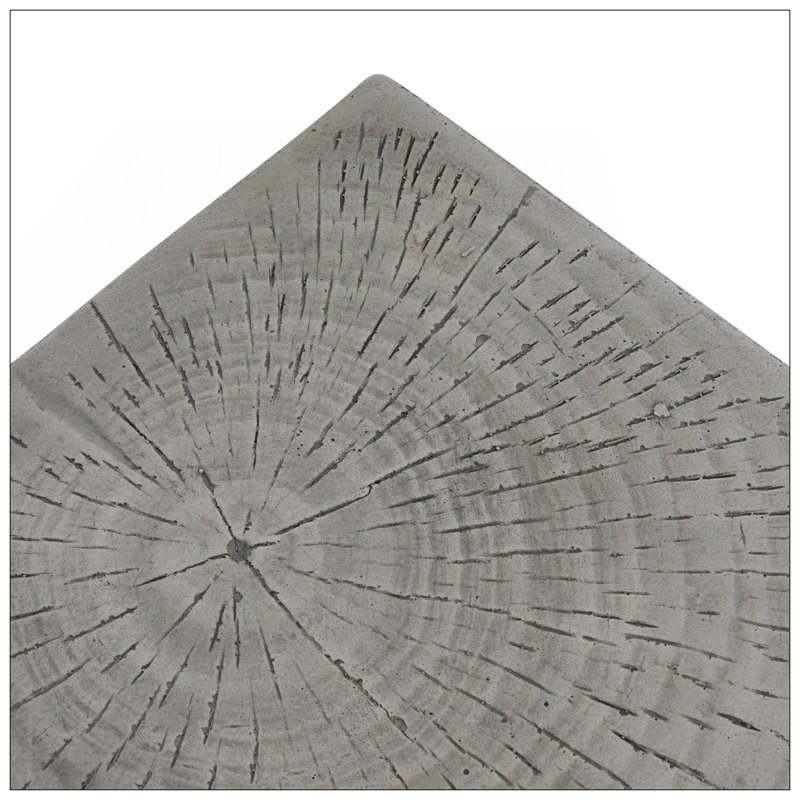 TABLE D'APPOINT GEOMETRIC MGO, COULEUR GRIS CLAIR, Gris clair