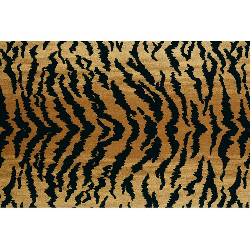 Murale tigre inspiré, L 100 po x l 144 po