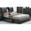 Lit plateforme tapissier avec rangement Dickinson-31436321