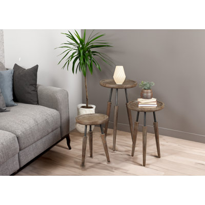 Larson Solid Wood Nesting Tables