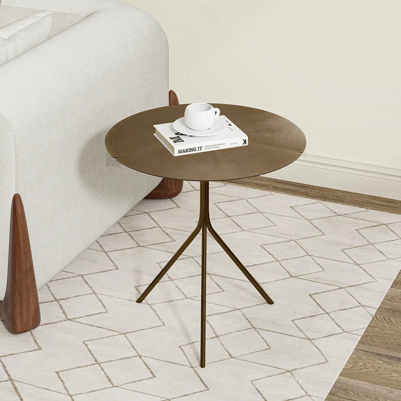 Table d'appoint ronde 19,68 po