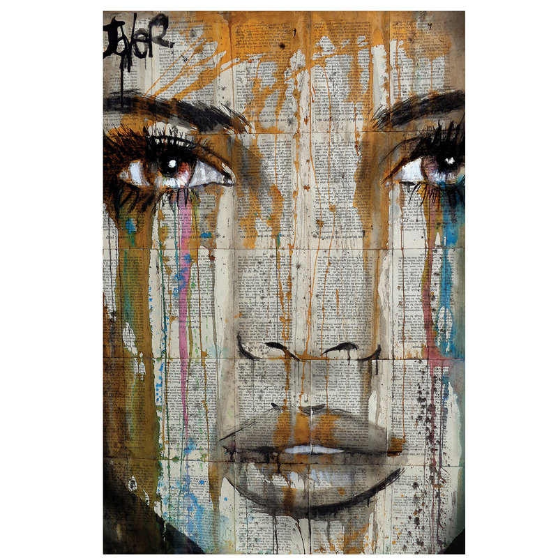 Amongst It All by Loui Jover - Wrapped Canvas Print, 66.04 cm H x 45.72 cm W x 1.91 cm D