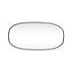 Bertin Metal Oval Wall Mirror