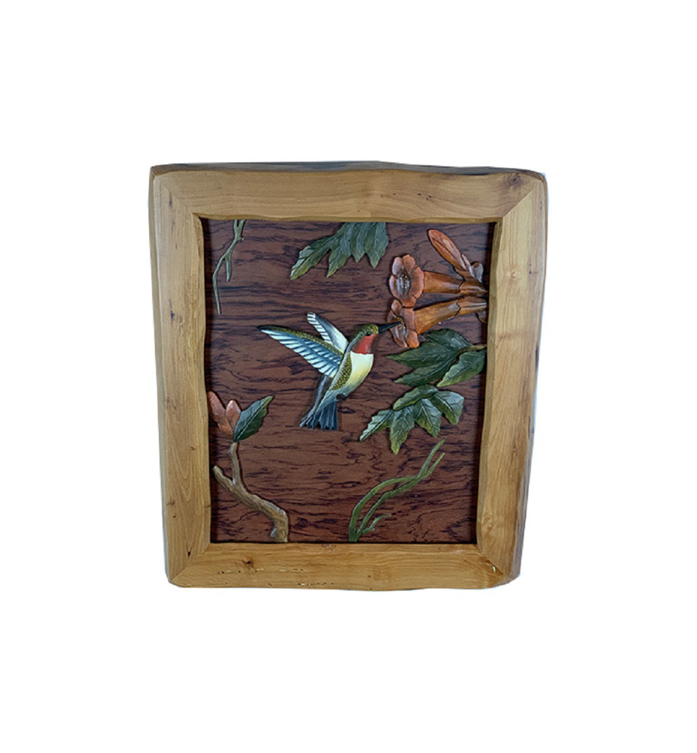 Handmade Rustic Landscape & Nature Wall Decor on Wood Millwood Pines