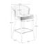 Tabouret de comptoir Elegant