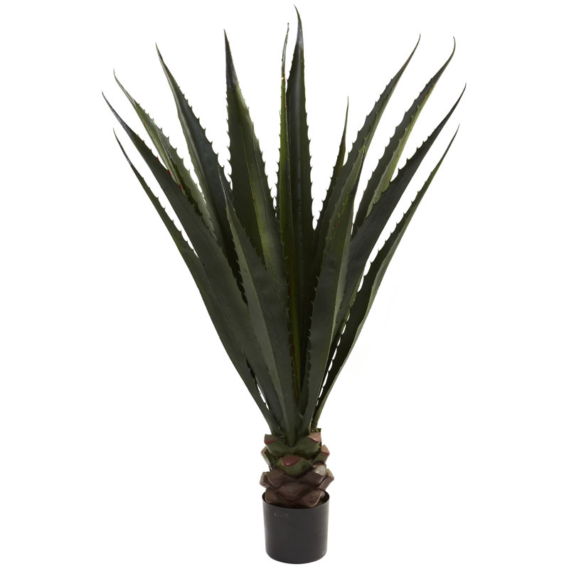 Plante agave artificielle 46,25" en pot