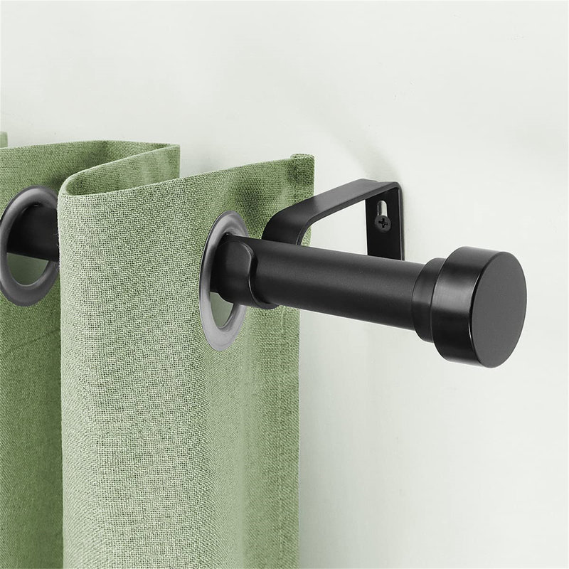 Carollyn Stainless Steel 787.4cm to 1041.4cm Curtain Track/Rail