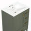 Meuble-lavabo de salle de bain avec lavabo et tiroirs-134040524