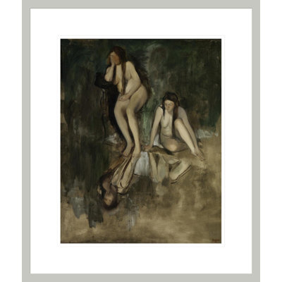 Mlle Fiocre dans le ballet La Source par Edgar Degas, impression giclée sur cadre