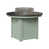 Hammered Top Black with Seafoam Base
