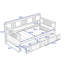 Lit de jour simple en bois avec deux tiroirs Merridale-1301842731