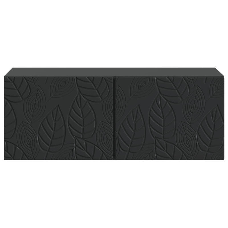 TV Stand, 11.81‘’ H x 30.91‘’ L x 16.14‘’ W, Black