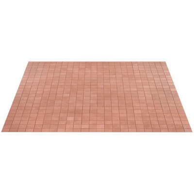 Clay 12x12 Matte Concrete Look Porcelain Mosaic Tile