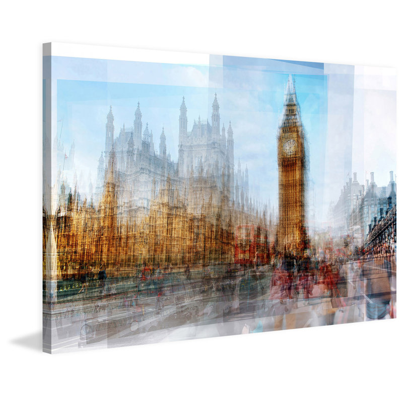 1 Piece Wall Art on Canvas, 41cm H x 61cm W
