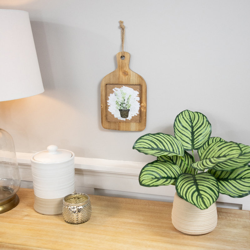 Abstract Wall Decor on Wood