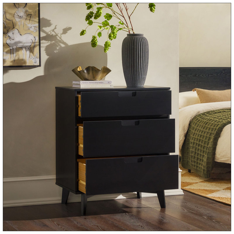 Commode 3 tiroirs Mid-Century