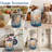 Spring Flower Laundry Hamper With Handle,Foldable Oxford Cloth Daisy Floral Laundry Basket Clothes Storage Basket For Laundry Room/Bedroom/Bathroom