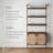 72'' H x 32'' W Seagrass Bookcase-876605306