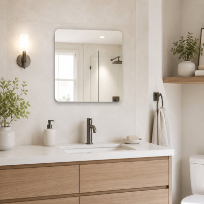 Miroir de salle de bain sans cadre pour salle de bain
