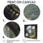 Portail romain, vue sur la montagne verte - campagne, art mural-311867460-311867459