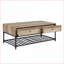 Table basse avec tablette inférieure Oak & Sandy