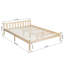 Interlandi Solid Wood Bed-36262721-36262724