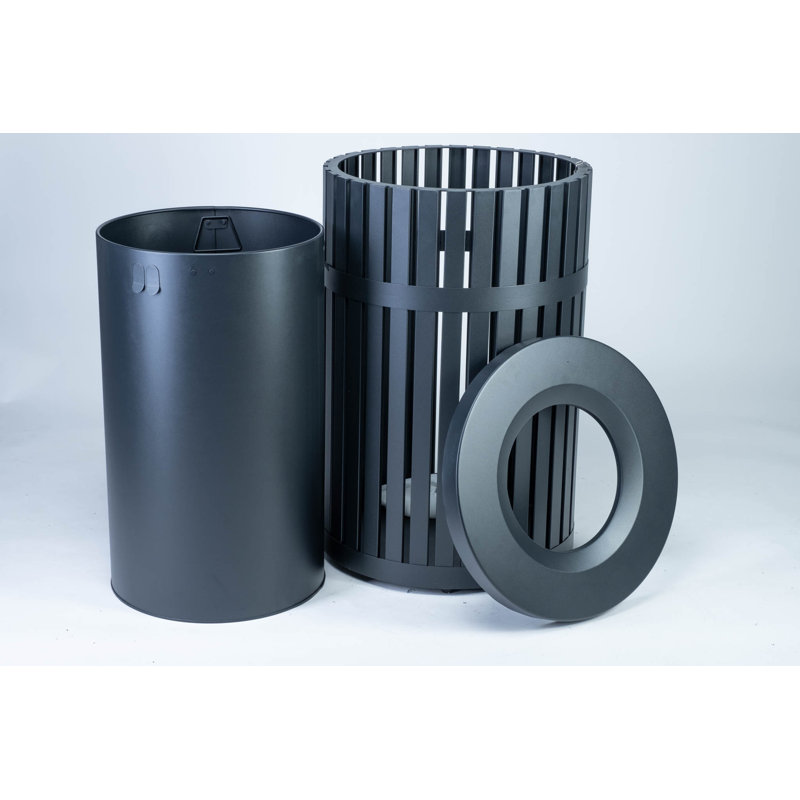 Poubelle en acier ArchTec 45 gallons