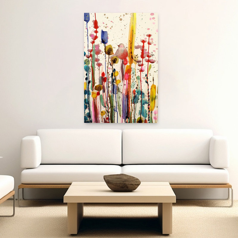 Art contemporain Art contemporain, H 60 po x l 40 po