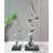 Silver+Black Free Form Resin+Marble Decorative Object-1275795790-1275795789