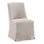 Craig Hardwood Upholstered Dining Chair, Natural Linen