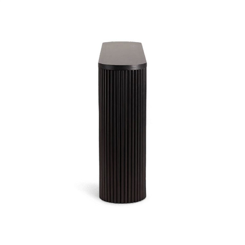 Console Oxford en bois noir, Noir