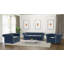 Chesterfield Hanna Sofa Set with Sleeping Function 3+2+1 Made of Velvet Fabric with Solid Wood Legs-1871553568