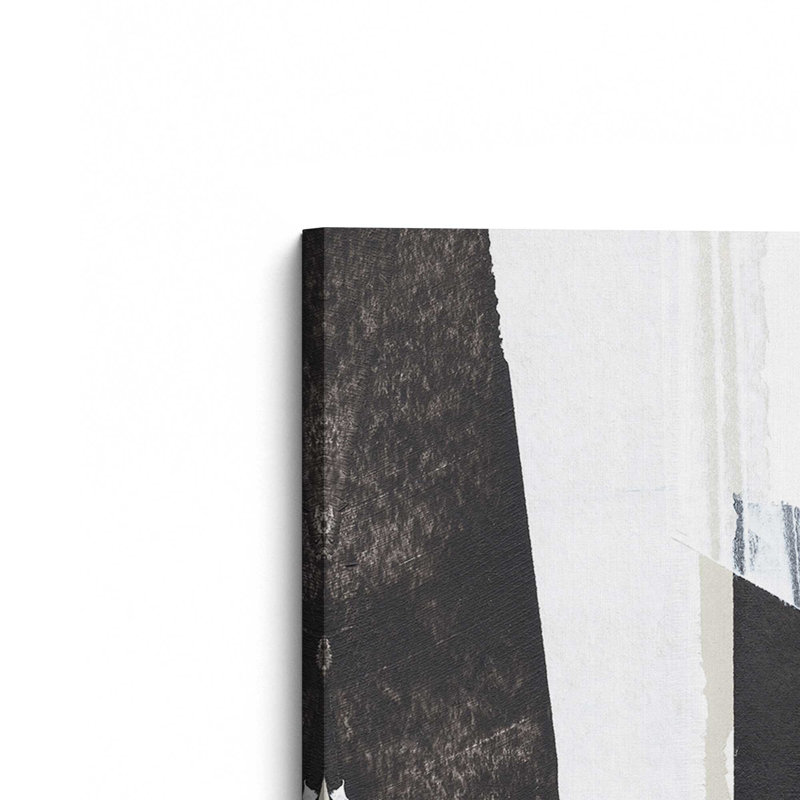 Fragments of Contrast I Wrapped Canvas, 18" H x 12" W