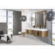 Mercer Island 72" Floating Double Bathroom Vanity Set