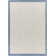 Palon Geometric Machine Made Power Loomed Polypropylene Indoor / Outdoor Area Rug in Blue