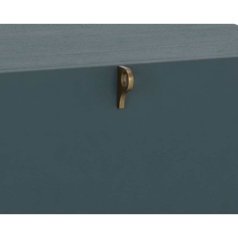 Mithush 2 - Drawer Nightstand, Teal