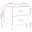 Introduce an air of modern charm to your interior with these bedside cabinets!-135624565