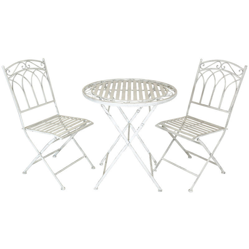 2 - Person Patio Dining Set Round Table